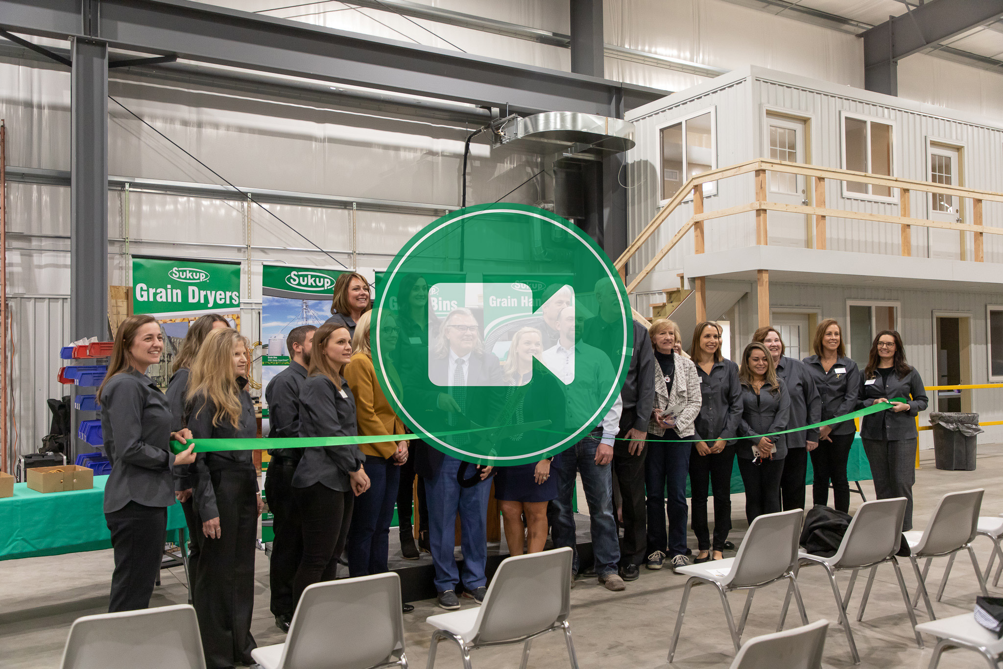 Manly, Iowa Ribbon-Cutting