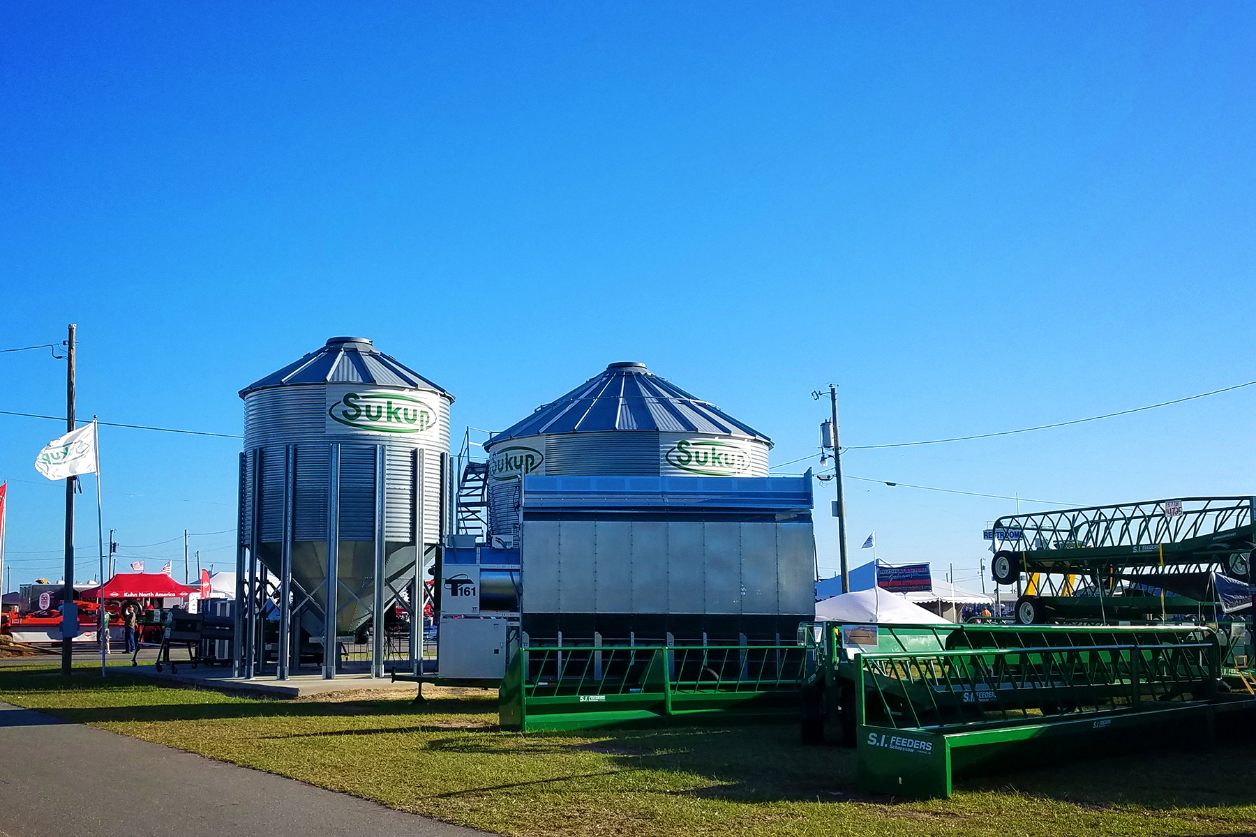 Sukup Manufacturing Co. at the Sunbelt Ag Expo in 2017.